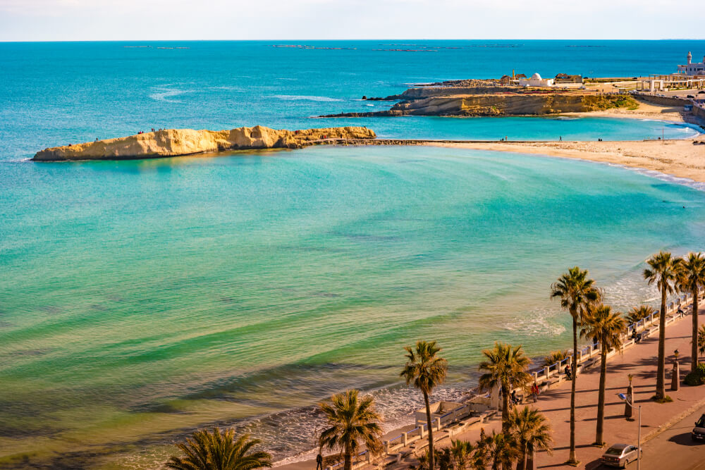 spiagge Monastir Tunisia